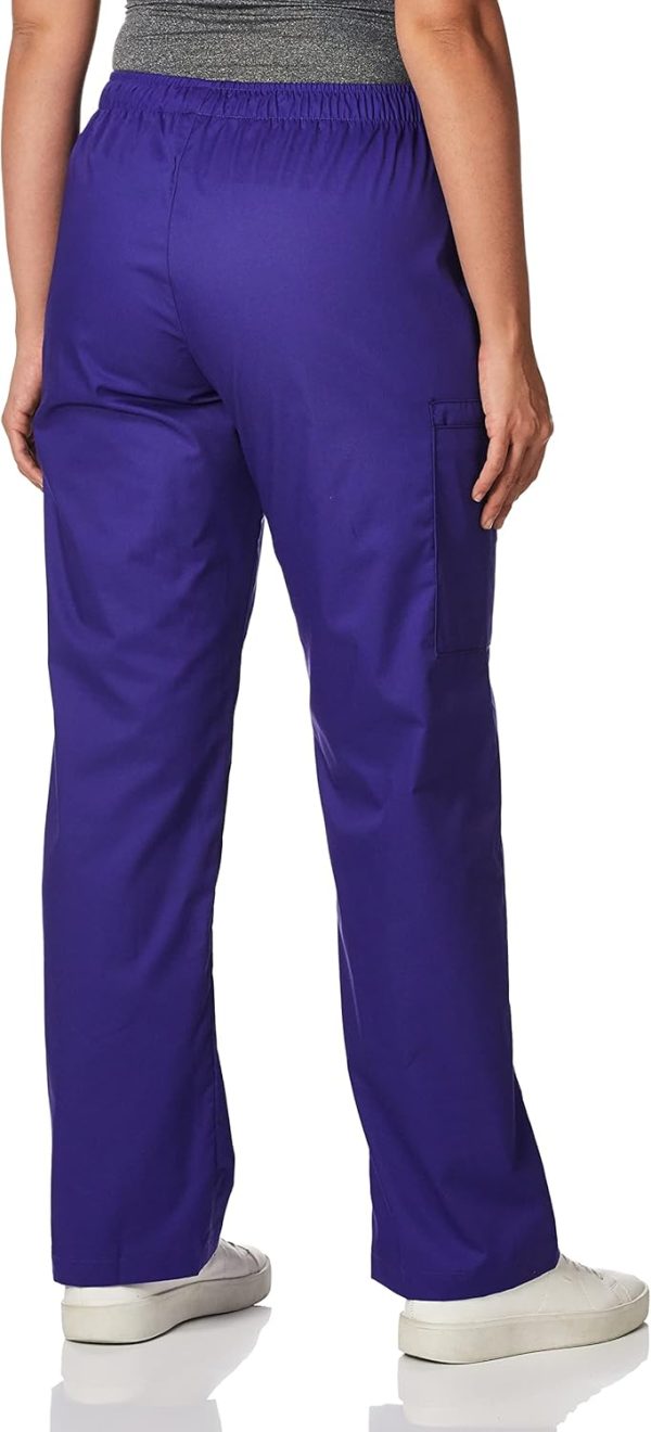 WonderWink Women's Tall-Plus-Size Wonderwork Women's Pull-On Cargo Scrub - Image 3