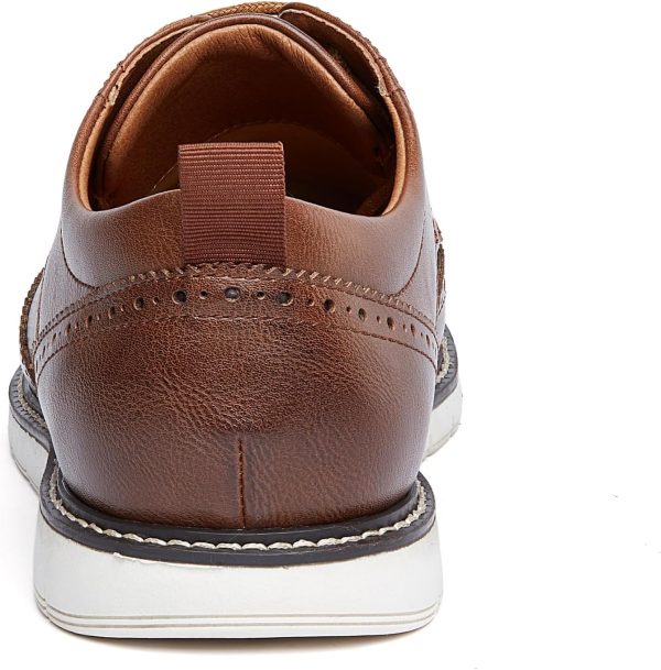 Men's Casual Oxfords Wingtip Business Formal Dress Shoes - Image 3