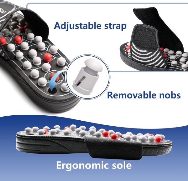 BYRIVER Tension Fatigue Relief Massager, Circulation Slippers Sandals, Foot - Image 4
