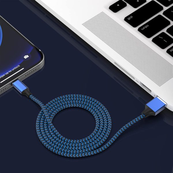 6Pack(3/3/6/6/6/10 FT)[Apple MFi Certified] iPhone Charger Long Lightning - Image 6