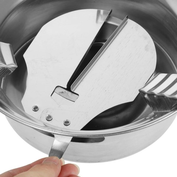 UPKOCH 1 Set Stainless Steel Hot Pot with Alcohol Stove, Portable Spirit - Image 7