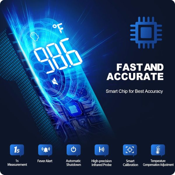 No-Touch Thermometer for Adults and Kids, Accurate Digital Baby Thermometer - Image 7