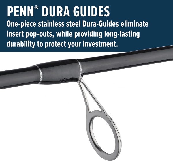 PENN Pursuit III & Pursuit IV Spinning Reel and Fishing Rod Combo - Image 6