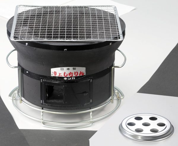 Japanese BBQ Charcoal Grill - Handmade Shichirin - Diatomaceous Earth - - Image 2