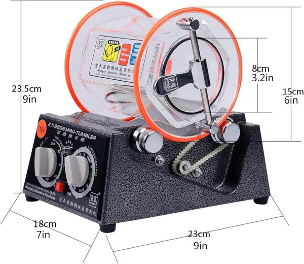 Jewelry Polishing Machine/Polisher Drum, Jewelry Polishing Machine - Image 3