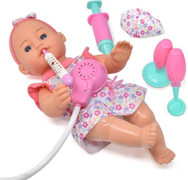 Dolls To Play Interactive Baby Doll Doctor Kit Pretend Play Medical Set Toy - Image 2