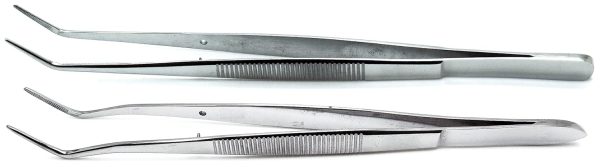 Tweezer College Meriam 16cm Serrated Tip Dressing Cotton Pliers Diagnostic - Image 2