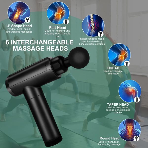 Cholas Massage Gun, Muscle Therapy Gun for Athletes, Deep Tissue Percussion - Image 5