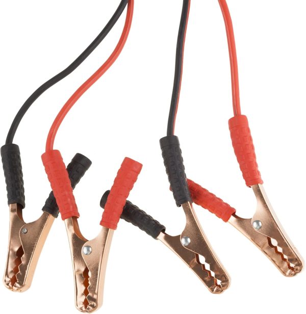 10 Gauge Jumper Cables - 12ft Jump Starter Cable for Compact Cars and Light - Image 3