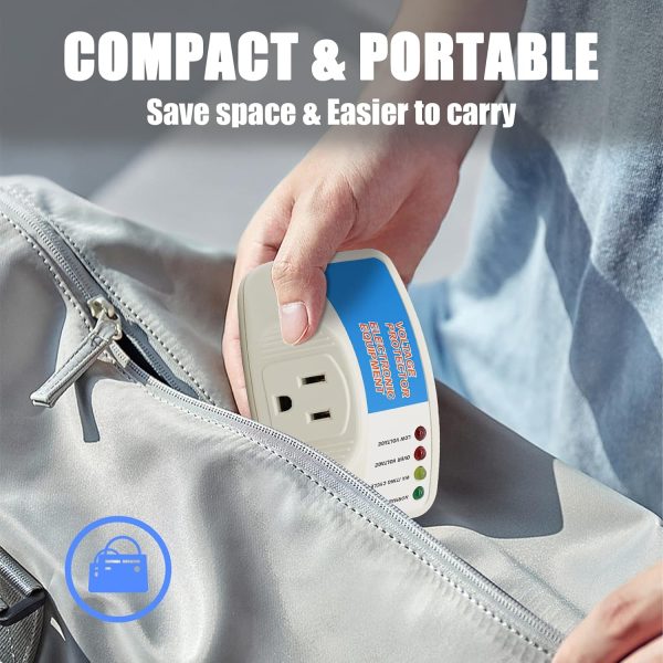 BSEED Surge Protector Home Appliance,Single Outlet Power Voltage - Image 5