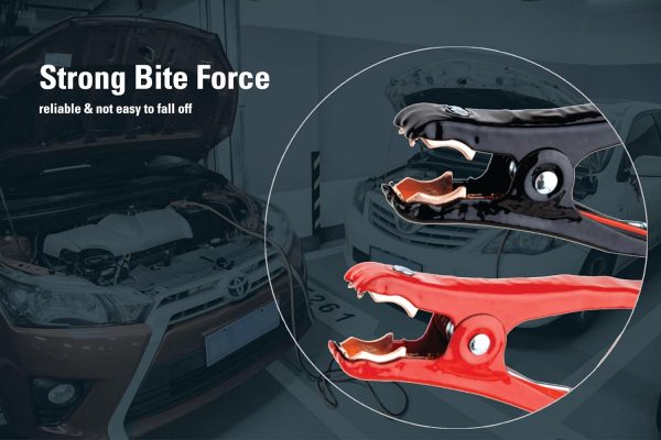 Justin Case Heavy-Duty Jumper Cables for Car, Includes 8 Gauge Wire - Image 5