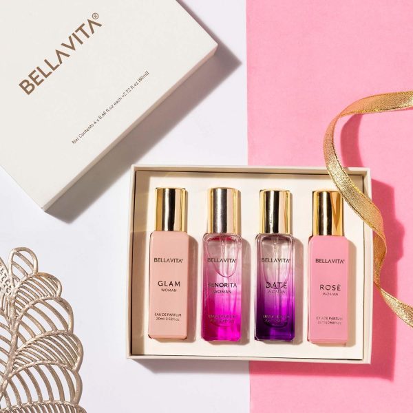 Bella.vitaa Luxury Woman Eau De Parfum Gift Set 4x20 ml for Women with - Image 6
