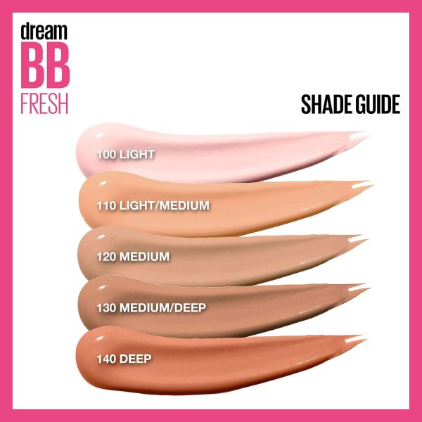Maybelline Dream Fresh Skin Hydrating BB cream, 8-in-1 Skin Perfecting - Image 8