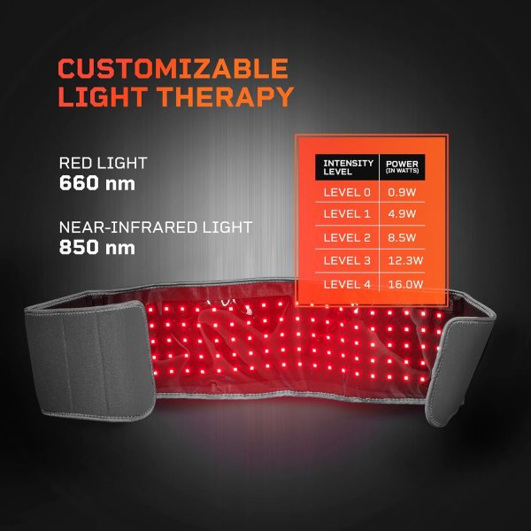 Lifepro Red Light Therapy Belt - Near Infrared Light Therapy & Red Light - Image 7
