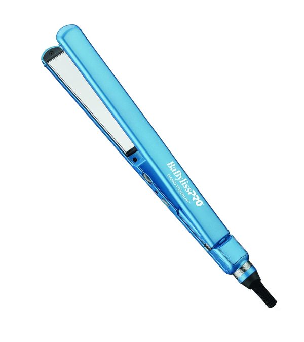 BabylissPRO Nano Titanium Ultra-Thin Hair Straightener, Professional Flat - Image 2