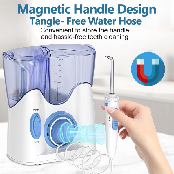 H2ofloss® Dental Water Flosser for Teeth Cleaning with 13 Multifunctional - Image 5