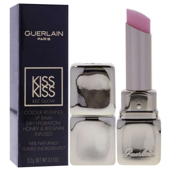 Kiss Kiss Bee Glow Lip Blam - 258 Rose Glow by Guerlain for Women - 0.11 oz - Image 3