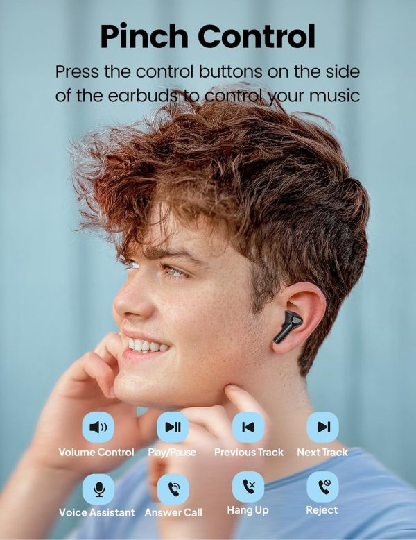 Wireless Earbuds Bluetooth 5.3 Headphones with LED Touch Screen 50H - Image 6