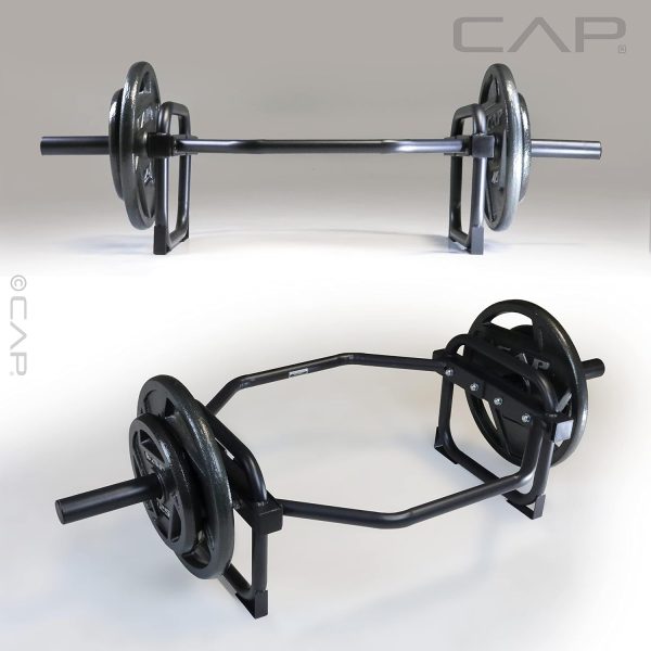 CAP Barbell Olympic Trap Bar, Hex Bar, Shrug Bar, Deadlift Bar - Image 8