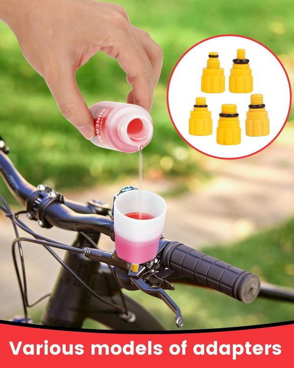 Brake Bleed Kit for Shimano, TEKTRO, TRP Hydraulic Disc Brakes, Mountain - Image 4