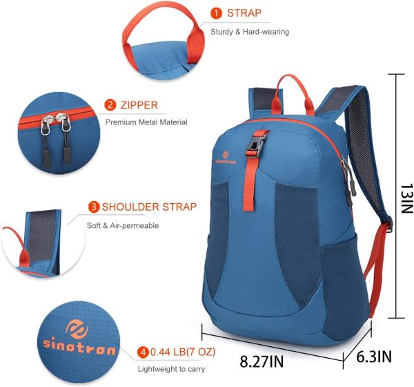 sinotron 22L Lightweight Packable Hiking Backpack, Small Hiking Backpack - Image 2