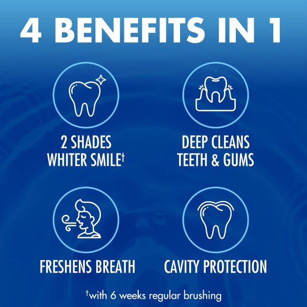 Arm & Hammer Advance White Toothpaste, Clean Mint Flavor, Stain Defense - Image 6