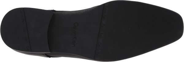 Calvin Klein Men's Bram Oxford, Black Diamond Leather - Image 4