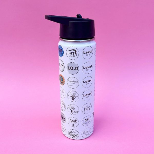 Gymnastics Achievements Water Bottle for Girls- Fun Accessories Bundle with - Image 2
