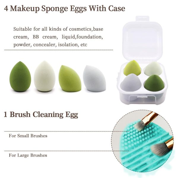 Koccido Makeup Brushes 22 Pcs Makeup Kit,Foundation Brush Eyeshadow Brush - Image 5
