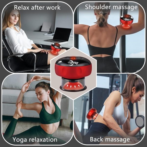 5-in-1 Electric Cupping Therapy Set, Smart Cupping Therapy Massager, 12 - Image 4