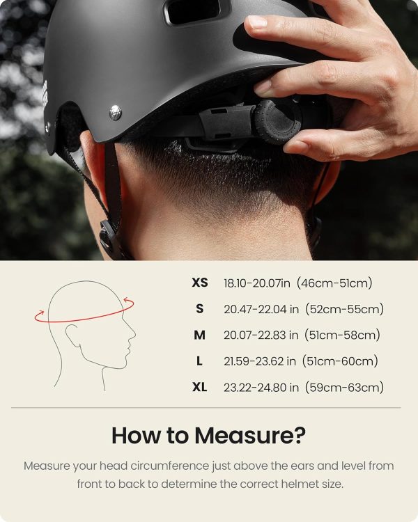 OutdoorMaster Skateboard Cycling Helmet - Two Removable Liners Ventilation - Image 6