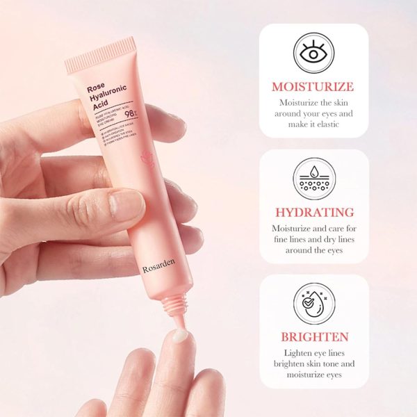 Rose Skin Care Set, 11Pcs Hyaluronic Acid Face Care Set for Women Include - Image 6