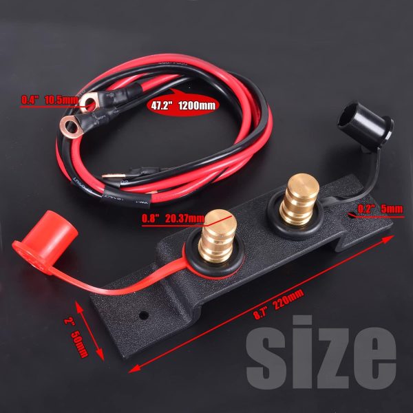 Goldfire UTV Battery Jump Post Starter for Can Am X3, Jump Start Terminals - Image 6