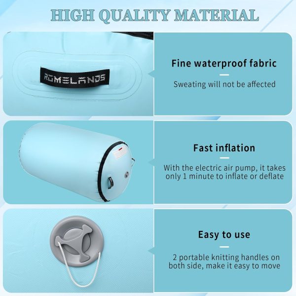 Air Roller Tumbling Barrel Back Somersault Backbend Trainer for Inflatable - Image 3