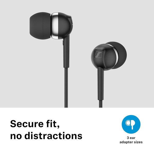 Sennheiser Consumer Audio CX 80S In-ear Headphones with In-line One-Button - Image 5