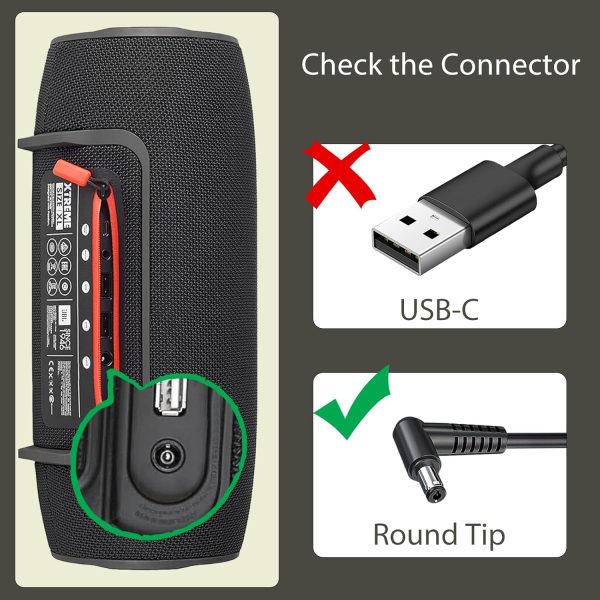 SoulBay 19V Charger for JBL Speaker Xtreme 2/ Xtreme/Boombox 2/ Extreme 2/ - Image 4
