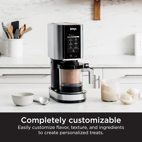 Ninja NC301 CREAMi Ice Cream Maker, for Gelato, Mix-ins, Milkshakes, - Image 5
