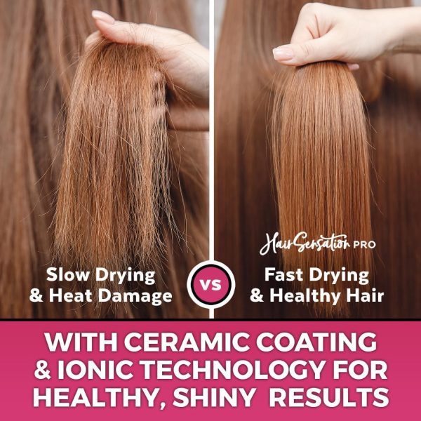 Blow Dryer Brush, 4 in 1 Styling Tools with ION Generator and Ceramic - Image 4