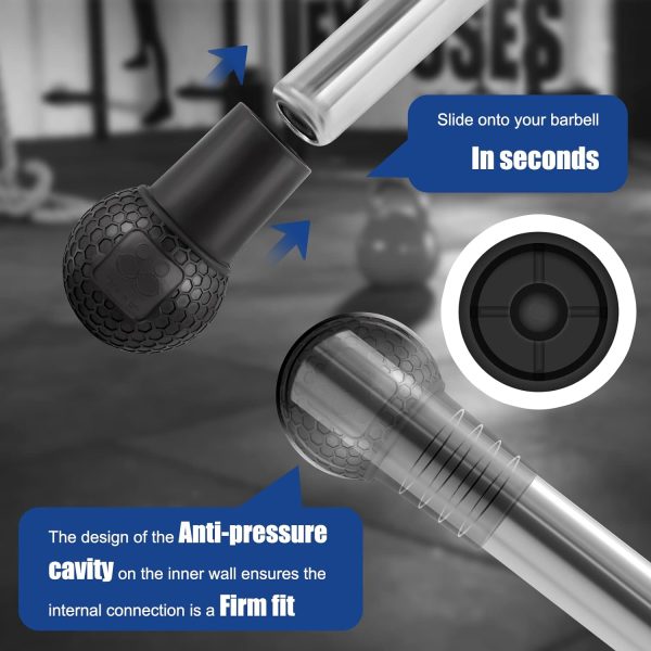 Landmine Attachment for Barbell, Barbell Bomb for Press, Row, Spin, Split - Image 4