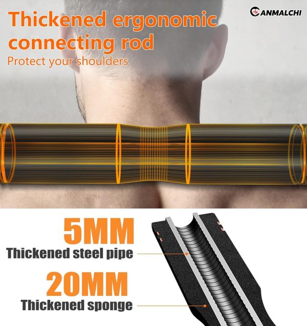 CANMALCHI Adjustable Dumbbells Weights Set 20lbs/33lbs/44lbs for Indoor - Image 5