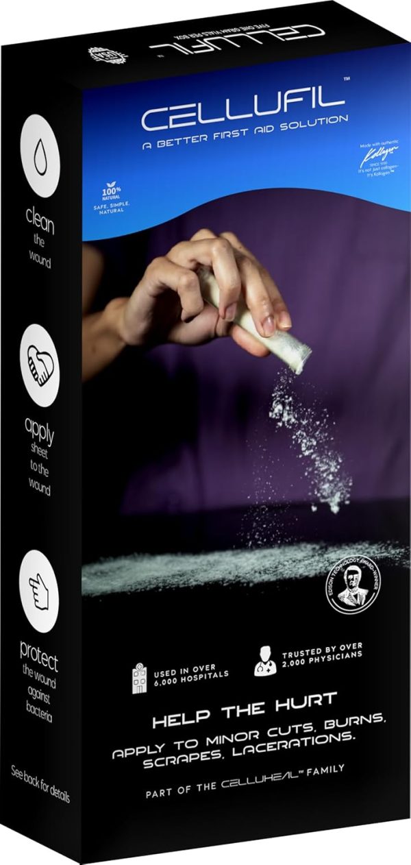 Cellufil® Collagen Particles for Advanced Wound Care – 100% Non-Hydrolyzed - Image 2