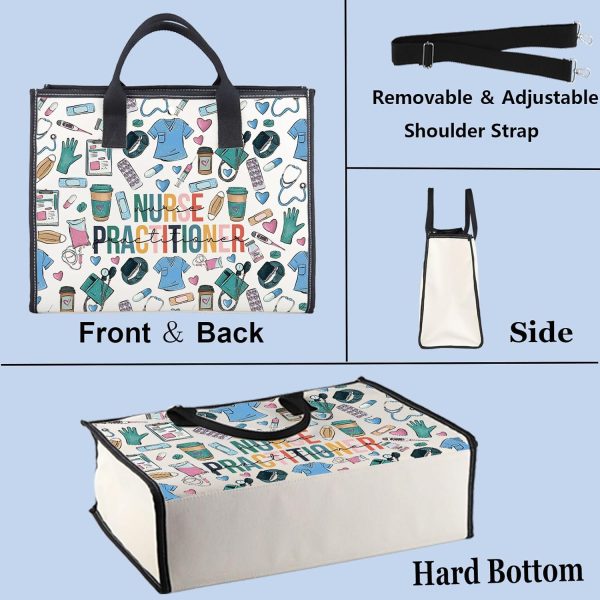 WZMPA Nurse Practitioner Cosmetic Bag Medical NP Gift Nurse Practitioner - Image 5