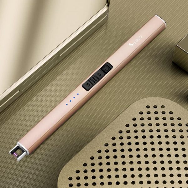 SUPRUS Electric Lighter Arc Windproof Flameless USB Lighter Rechargeable - Image 4