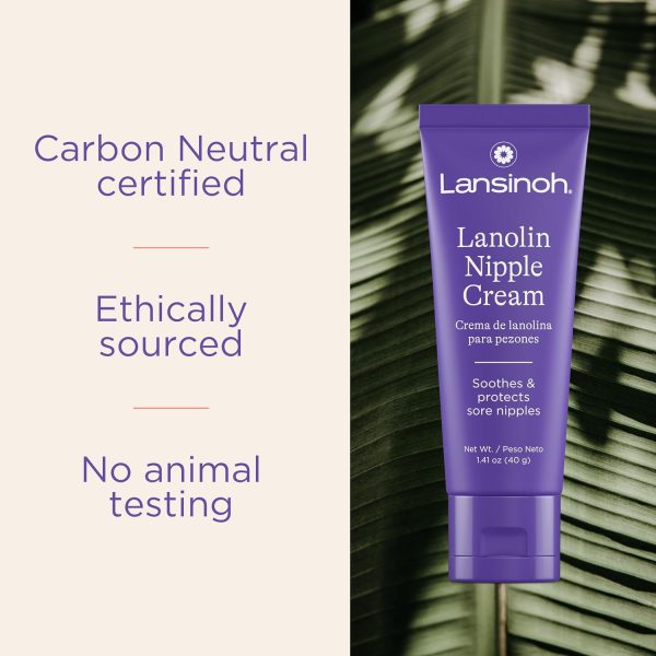 Lansinoh Lanolin Nipple Cream Safe for Breastfeeding Baby, 100% Natural - Image 5