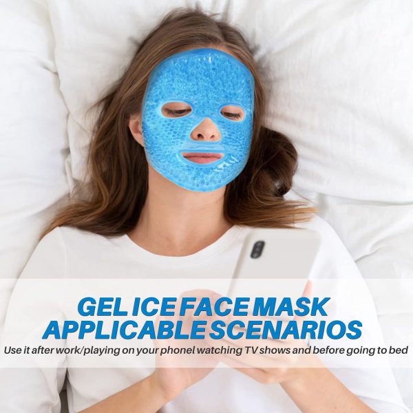 candyfouse Ice Pack Cold Face, Eye Masks Reduce Face Puff, Dark Circles, - Image 7