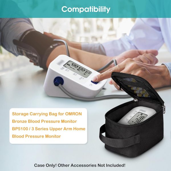 Carrying Case Compatible with OMRON Blood Pressure Monitor Bronze BP5100 / - Image 2