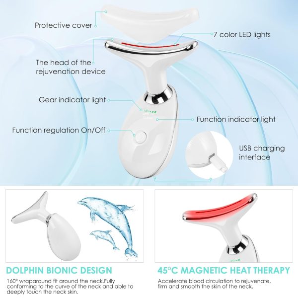 Facial Massager Red-Light-Therapy-for-Face and Neck, Face 𝖲 culpting Wand - Image 5