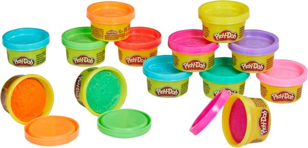 Play-Doh Bulk 42-Pack of 1-Ounce Cans, Christmas Stocking Stuffers for - Image 2