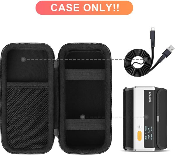 BOVKE Carrying Case Compatible with Checkme/Wellue Bluetooth Blood Pressure - Image 2