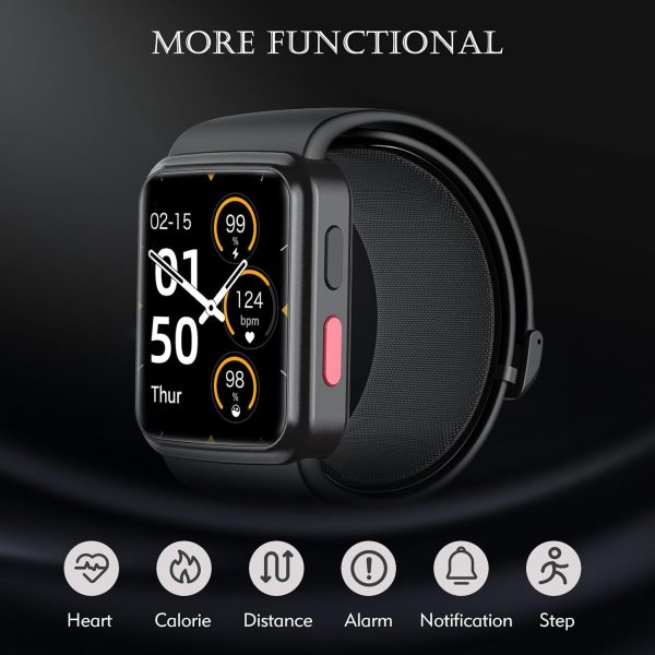 Smart Blood Pressure Monitor Watch with Inflatable Cuff- Accurate Health - Image 3